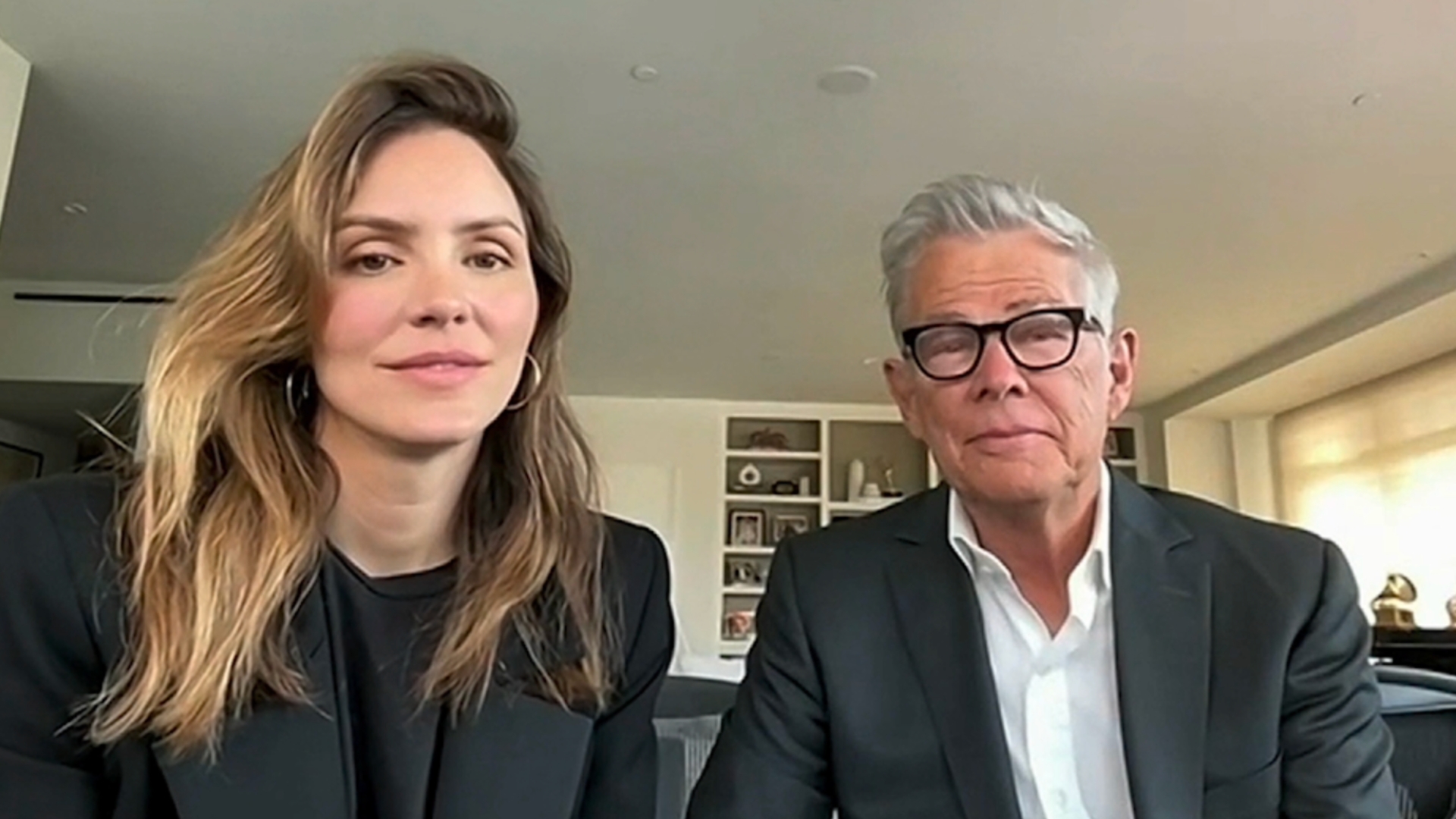 Video: Katharine McPhee and David Foster play rapid-fire and talk about  their favorite music and food - KatharineMcPhee.net